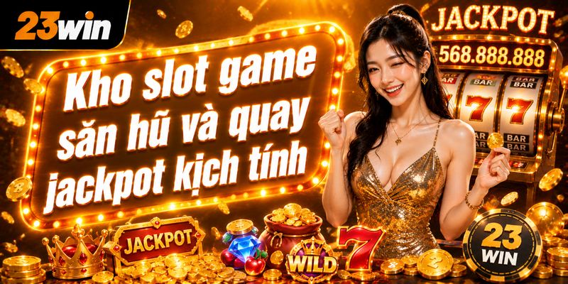 Kho slot game săn hũ và quay jackpot kịch tính